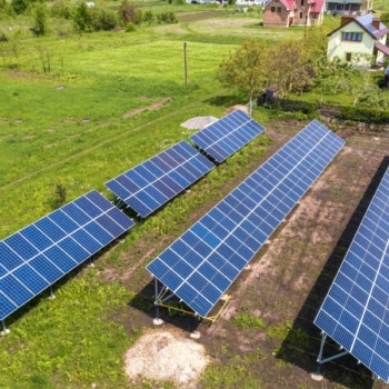 Ballasts vs Pilling - Solar Panel Farm Foundation Solutions | Venture Steel Group